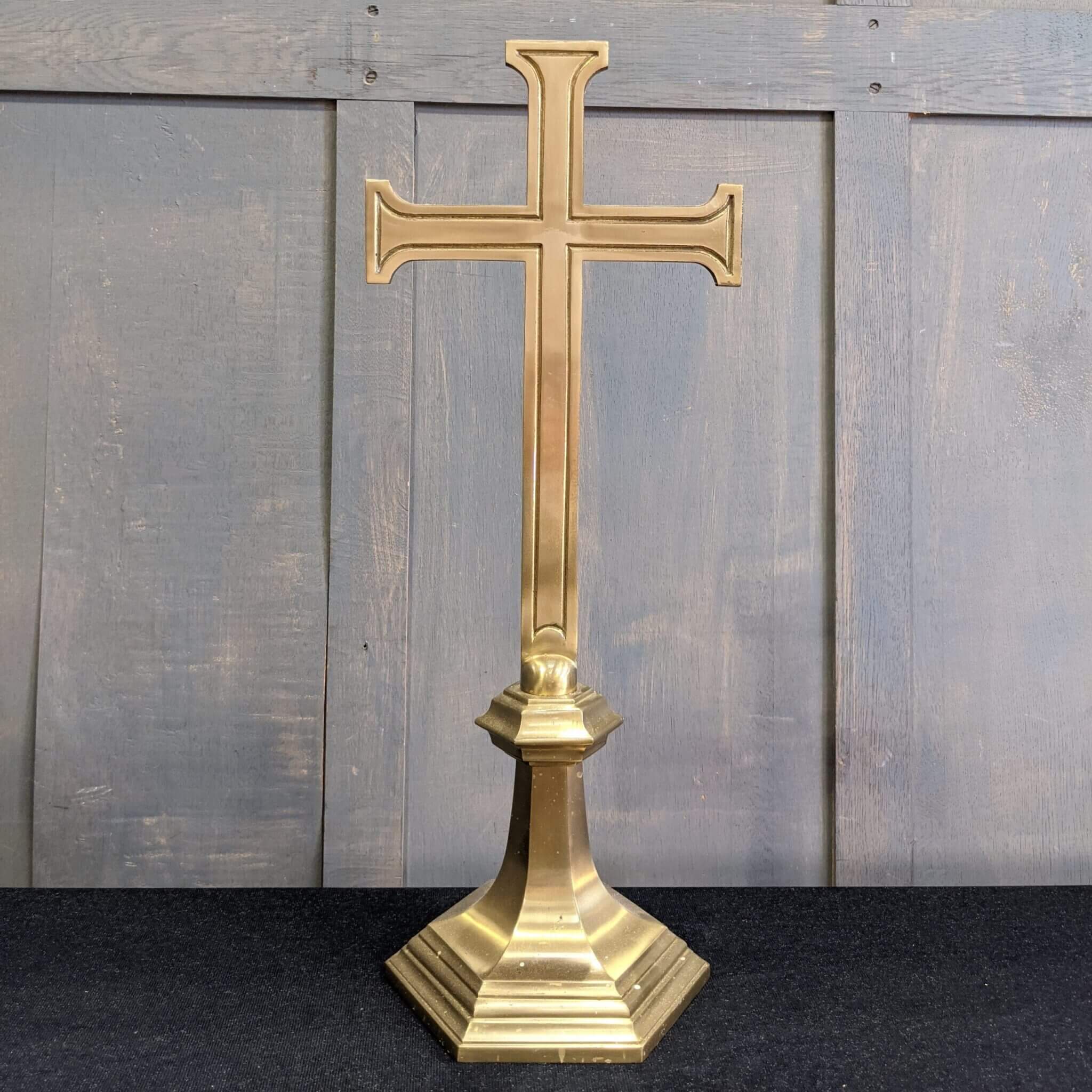 Brass Church Altar Cross From Bandon Hill Methodist Church Sold