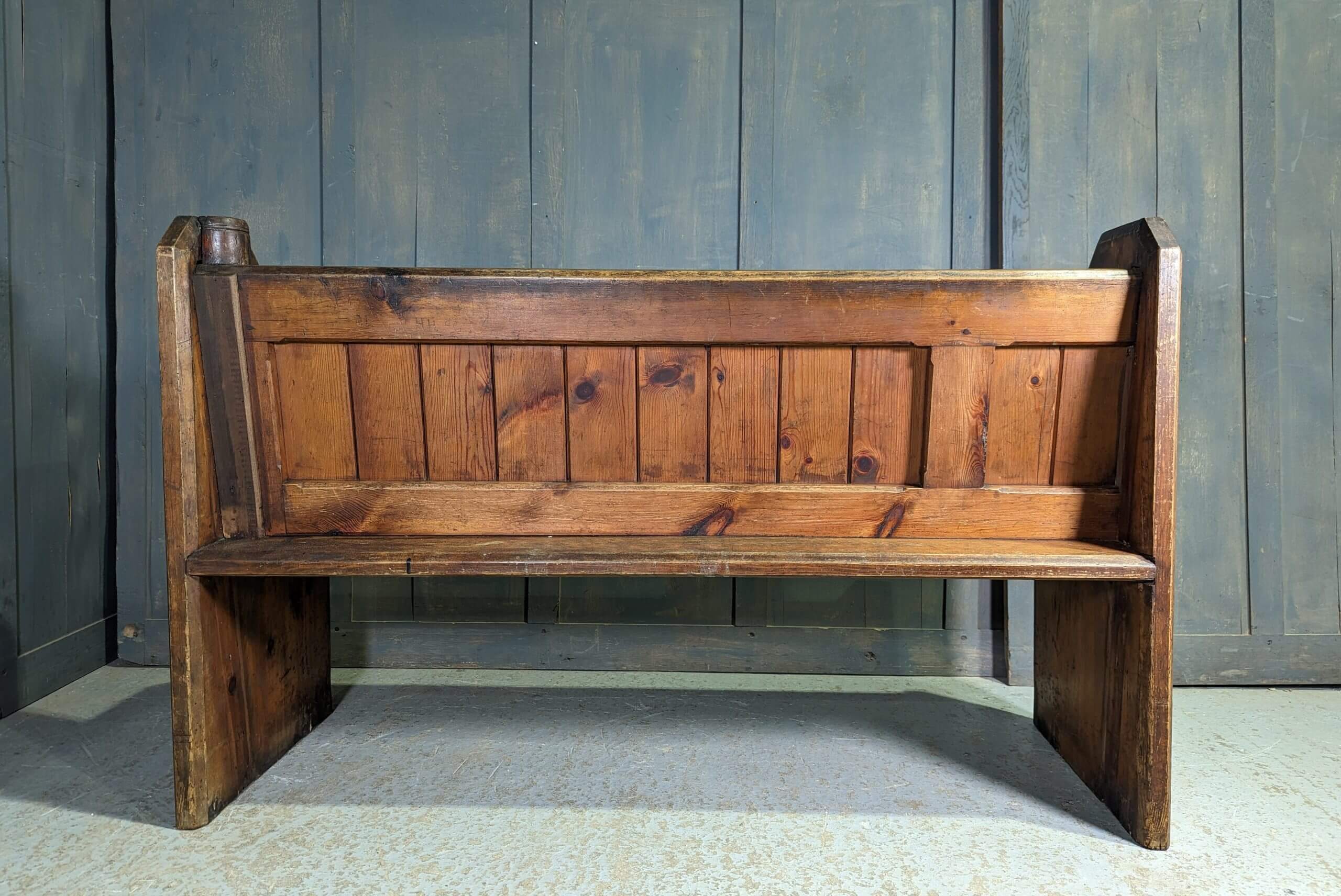 Barn Find Antique Pine Church Chapel Pews Benches from Christchurch ...