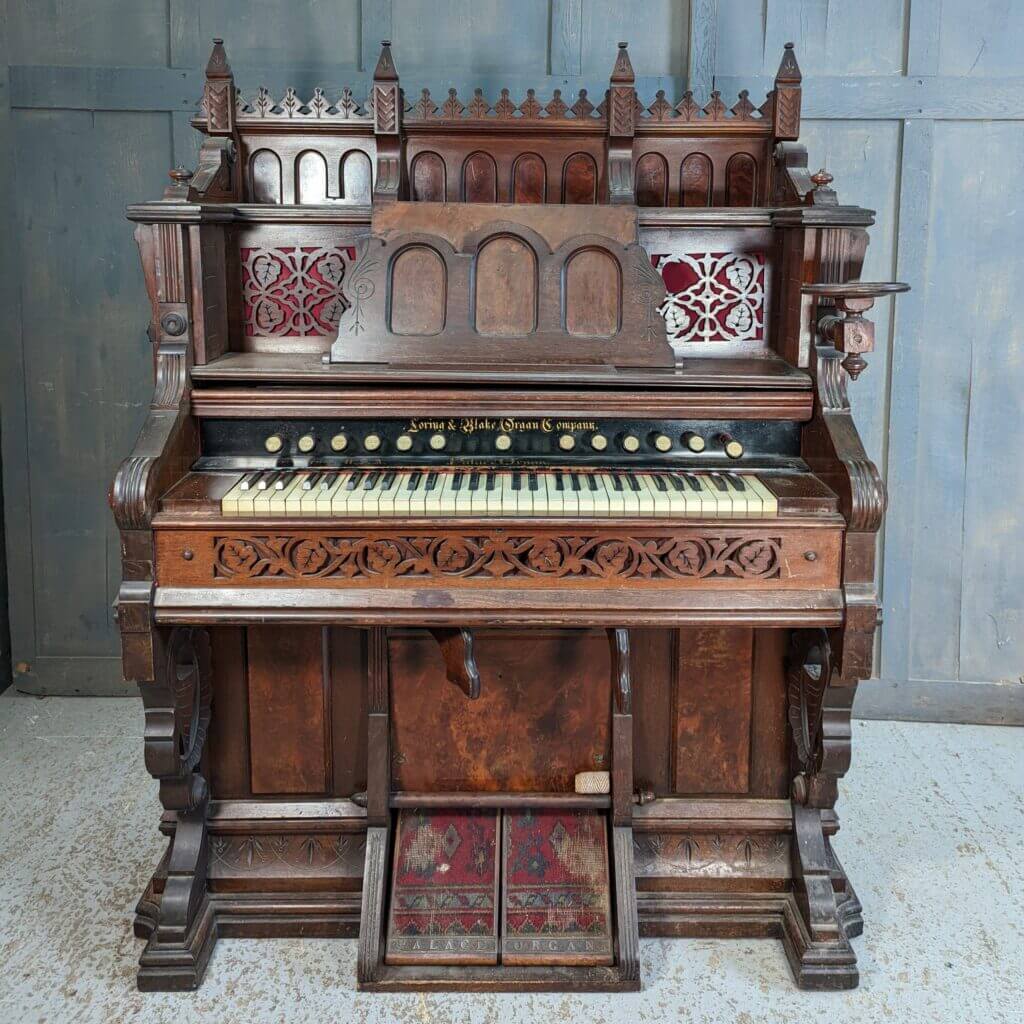 19th Century American Gothic 'Palace Organ' Harmonium (SOLD) Antique
