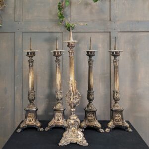 Antique Church Candle Holders - 94 For Sale on 1stDibs