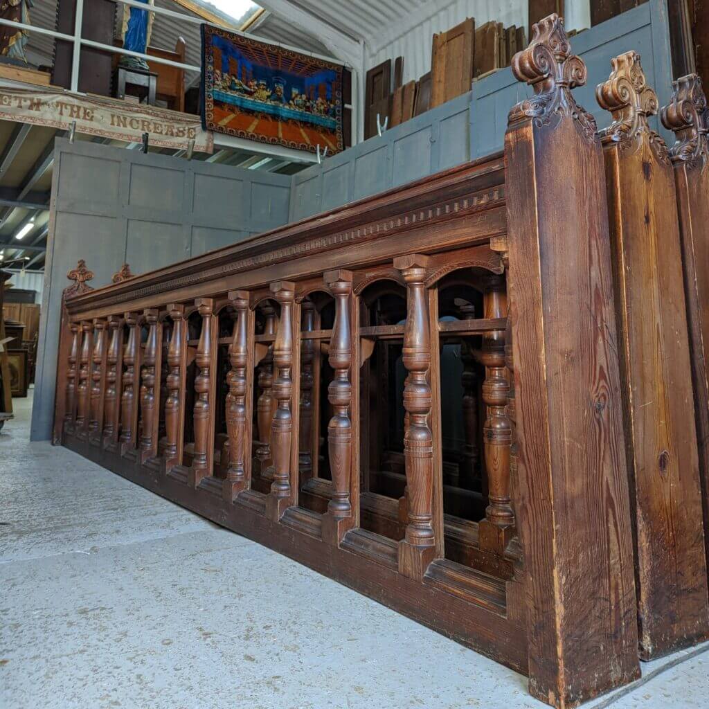 Grand Statement Antique Choir Fronts Panels from St John's Seminary