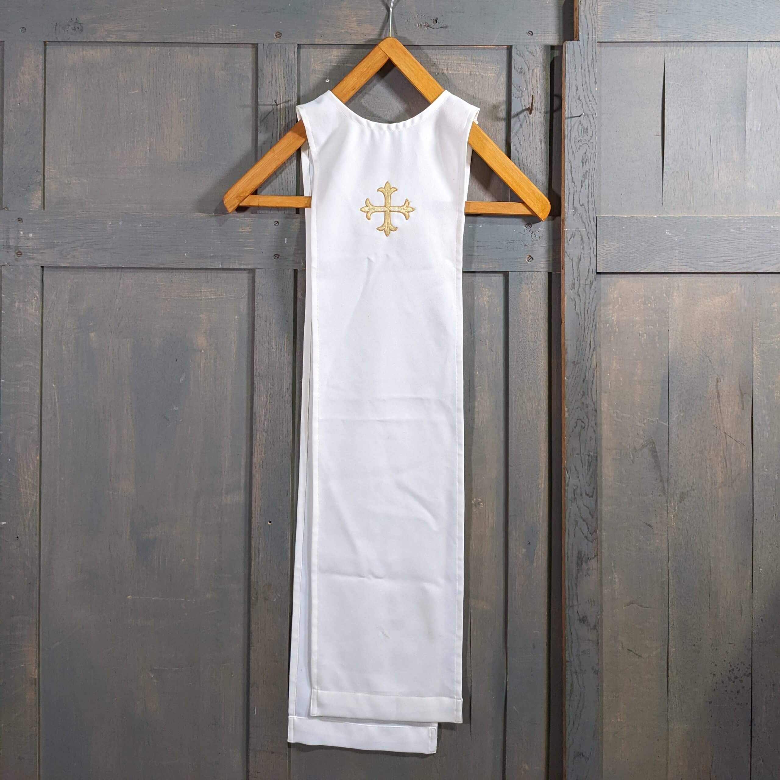Tunicle in Polyester with Embroidered Gold Cross - Antique Church ...