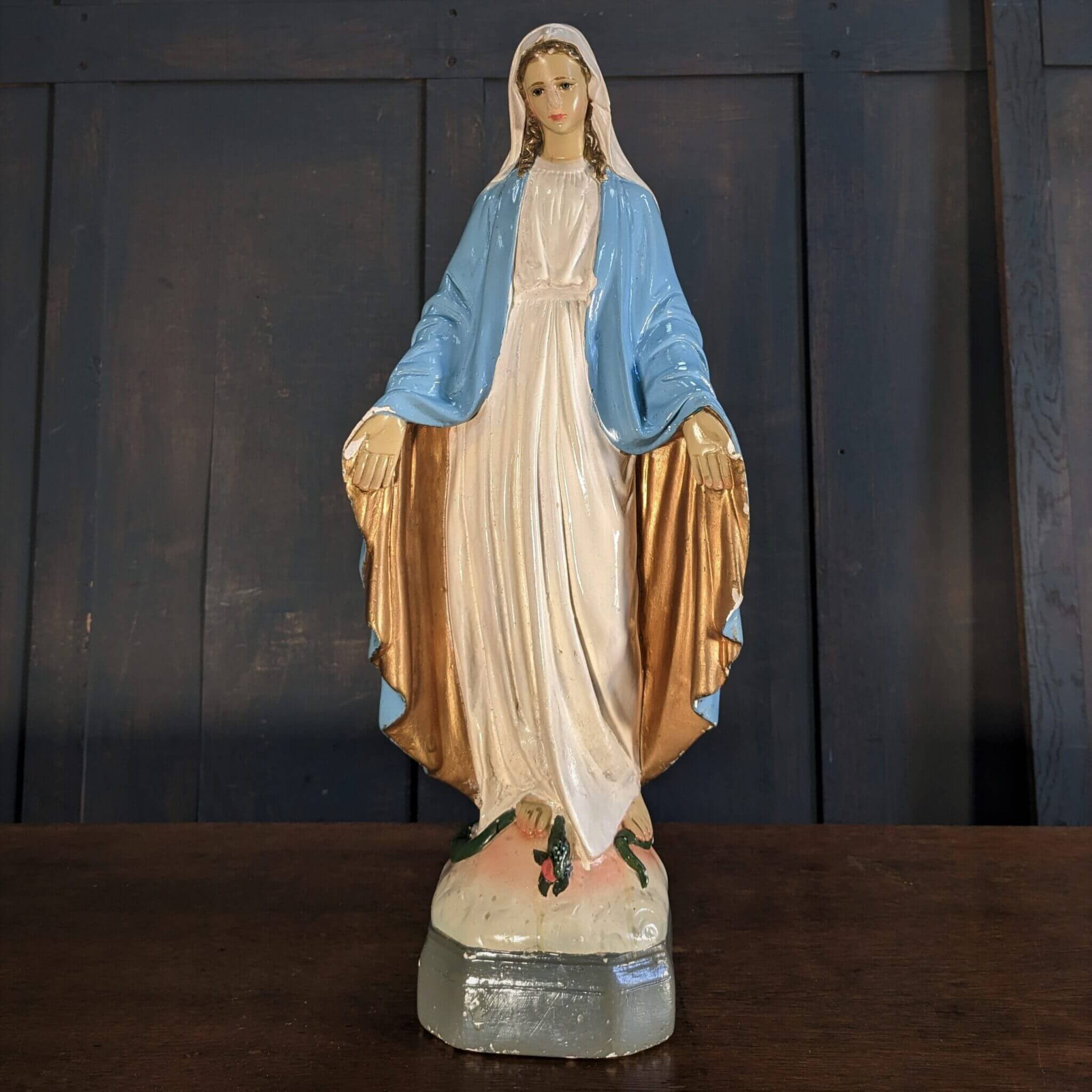 Vintage Religious Statue The Immaculate Conception BVM Our Lady (SOLD