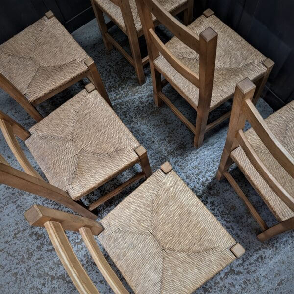 Trade-In Six Matching Rush Chairs Clearance Price