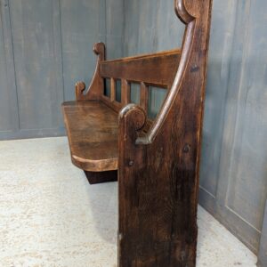 1876 Oak Church Chapel Pews Benches from St Mary's Ely