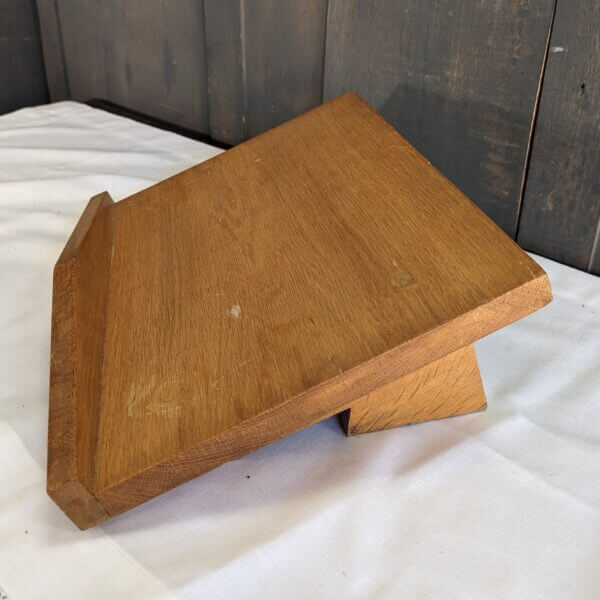 Simple Clean Oak Missal Book Stand Table Rest