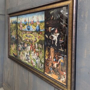 Large Framed Print of The Garden of Earthly Delights by Hieronymous Bosch