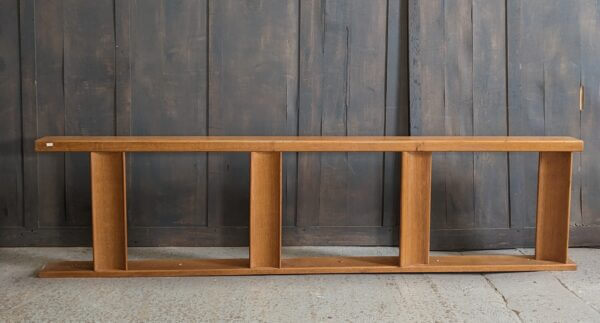 Pair of Mid Century Oak Altar Rails from St Barnabas Norwich SALE PRICE