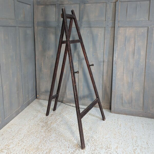 Old Artists Pine Easel Larger Size with Adjustable Pegs
