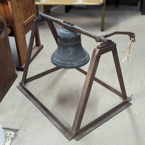 The Church Bell from St Mary's Northop Hall with Housing