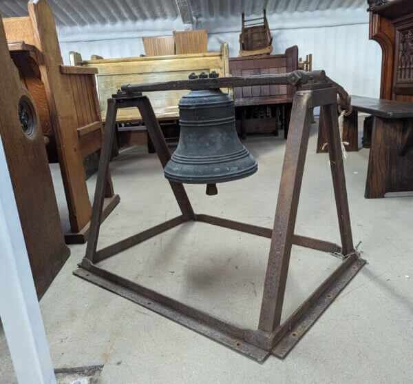 The Church Bell from St Mary's Northop Hall with Housing