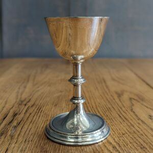 WW2 London Medium Size Solid Silver Church Communion Chalice