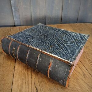 Victorian Extra Large Cambridge Church Pulpit Bible without Boards