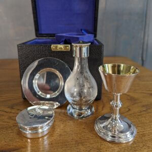 Contemporary Travelling Communion Set Ex Property of a Priest