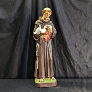 Large/Medium Quality Heavy Resin Religious Statue of St Francis of Assisi
