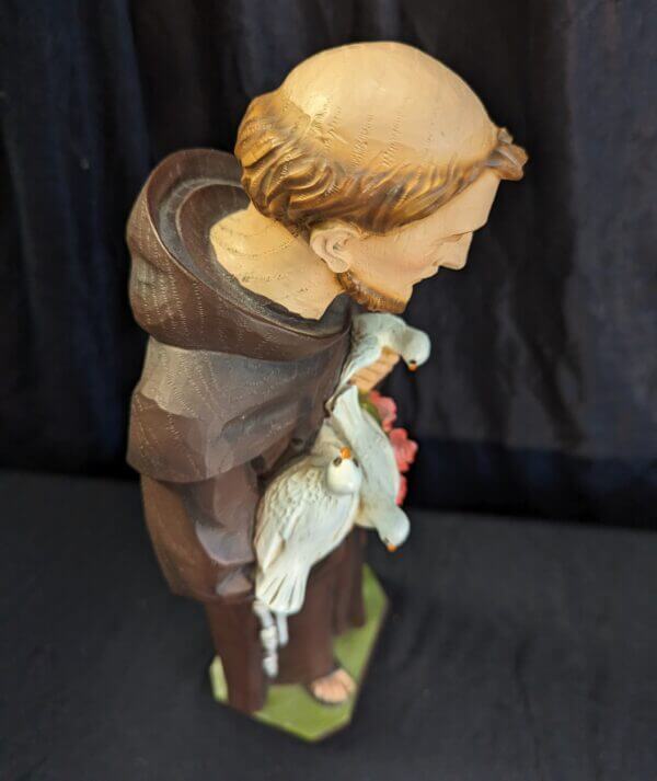 Large/Medium Quality Heavy Resin Religious Statue of St Francis of Assisi