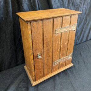 Sweet Small Oak & Hardwood Priest's Cupboard
