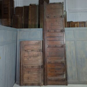 4.5m Rough Pine Victorian Panelling Two Sections with Upstands