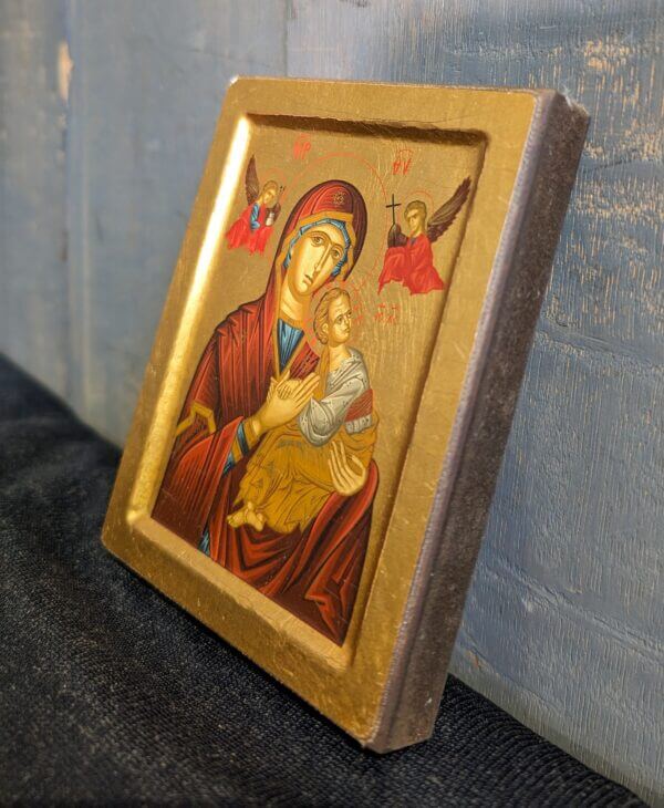 Quality Reproduction Byzantine Icon of The Virgin of Passion from Athens