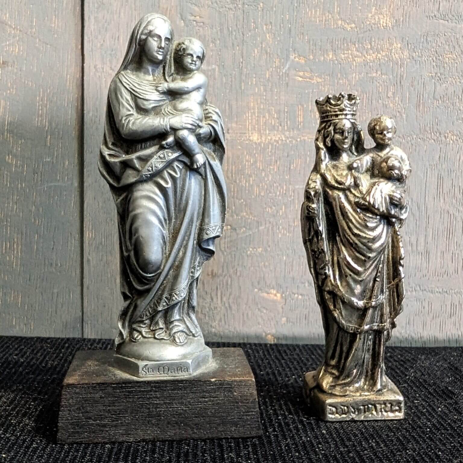 Statues Religious Antique and Old Antique Church Furnishings