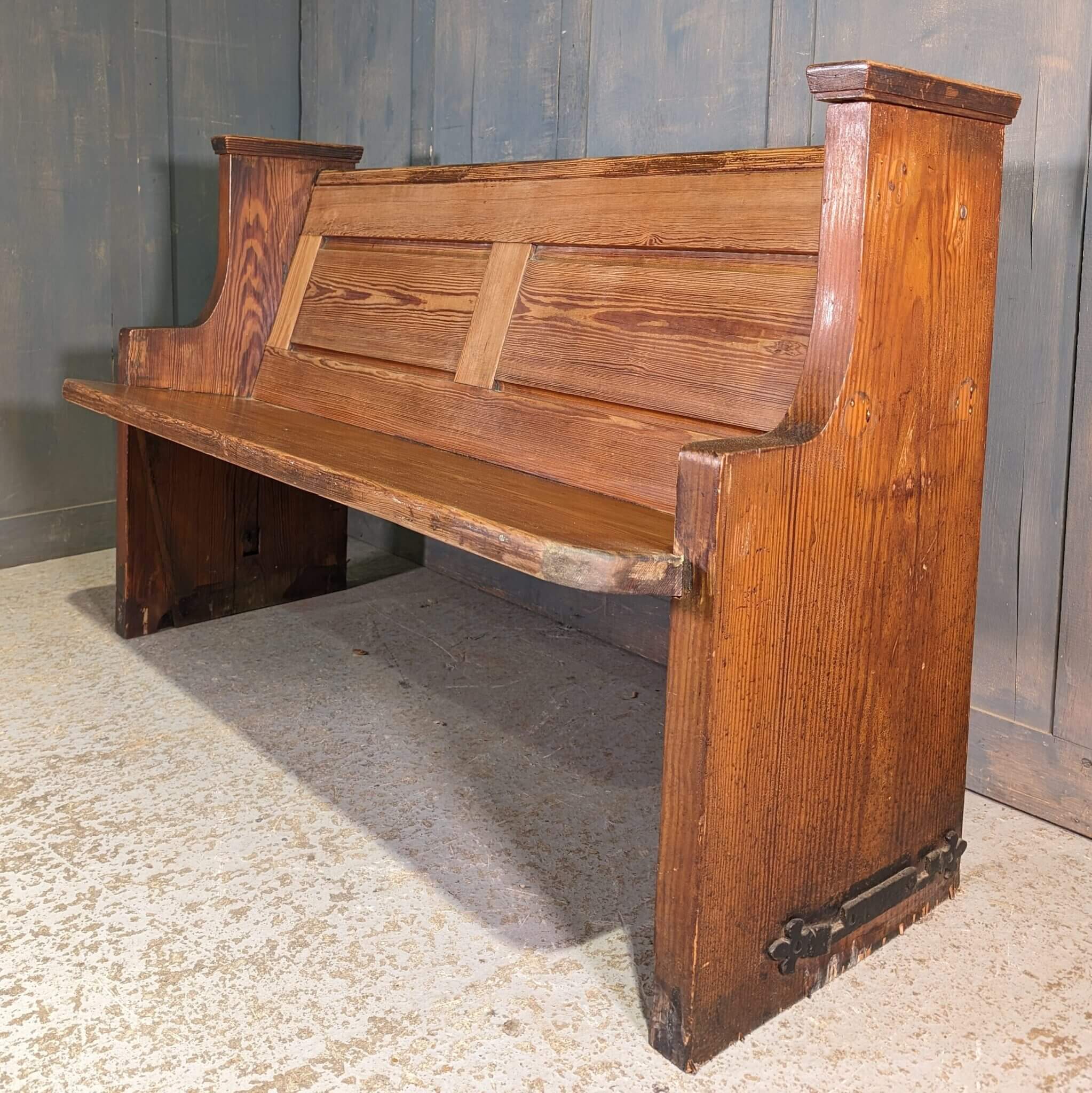 Sutton Coldfield Antique Pitch Pine Church Chapel Benches Pews