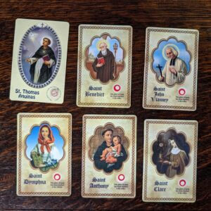 Italian Relic Cards - Touched to the Relics or the Shrine