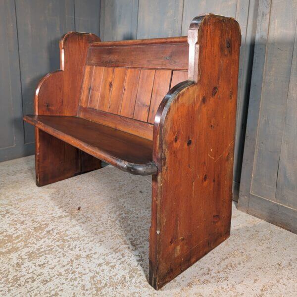 Winchester Antique Pine Church Chapel Pew Bench