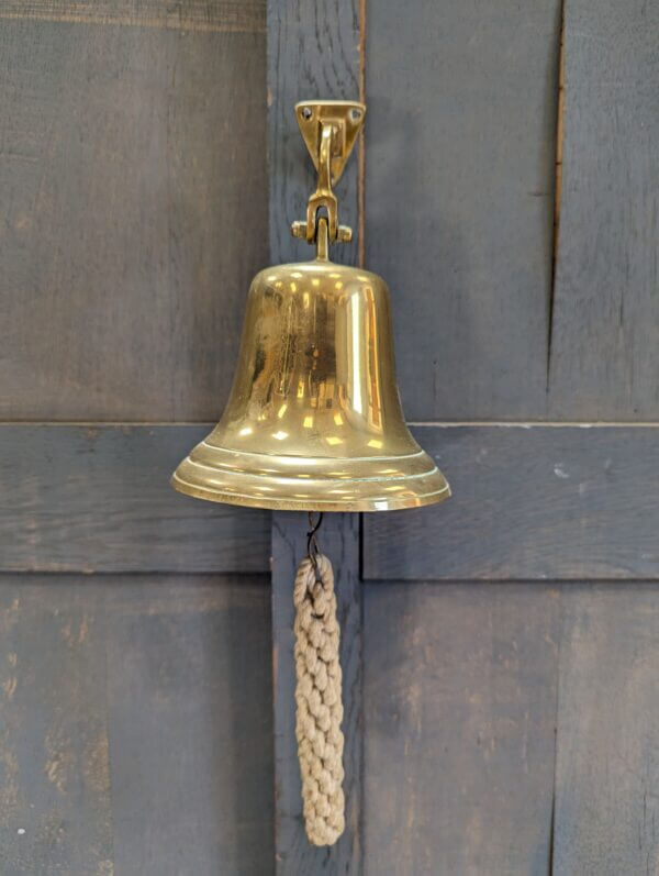 Larger Size Wall Mounted Sanctuary & Sacristy Bell with Rope Pull