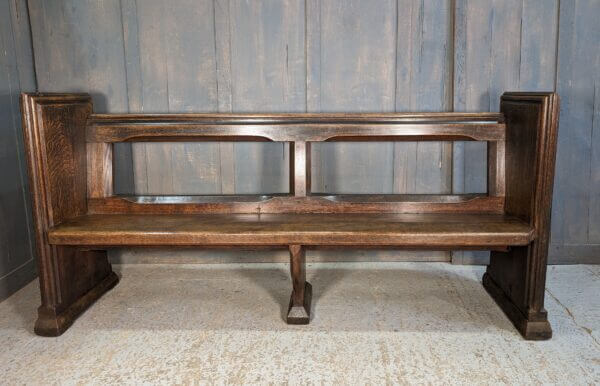 Important 1867 Gilbert Scott Church Pews Benches from St John the Baptist Cirencester