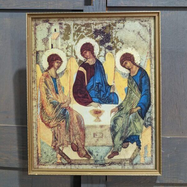 Holy Trinity Icon by Rublev