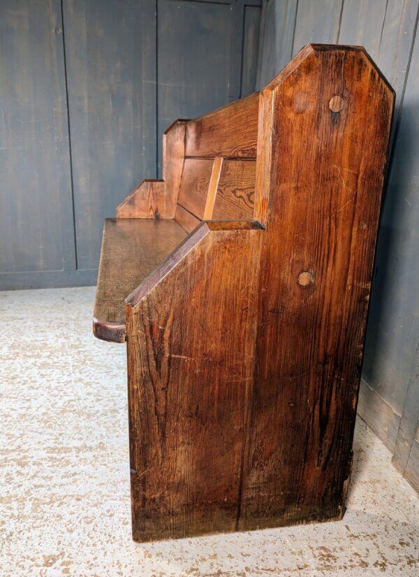 Antique Pitch Pine Winchester Church Pew Bench