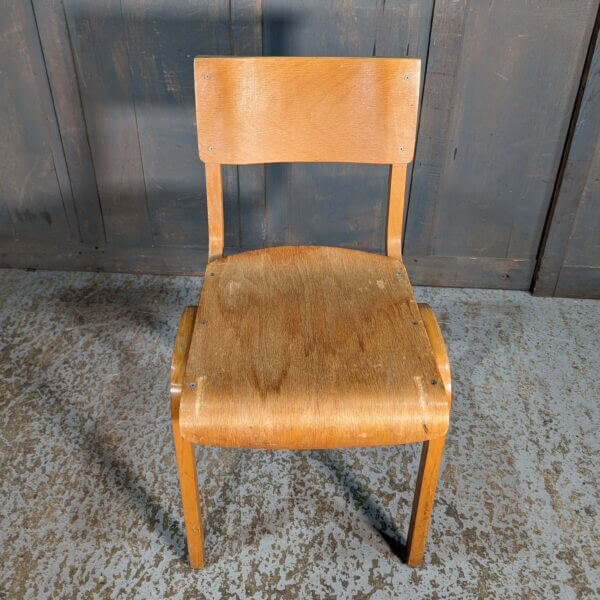 1960's Vintage 'Tecta' Plywood Stacking Chairs