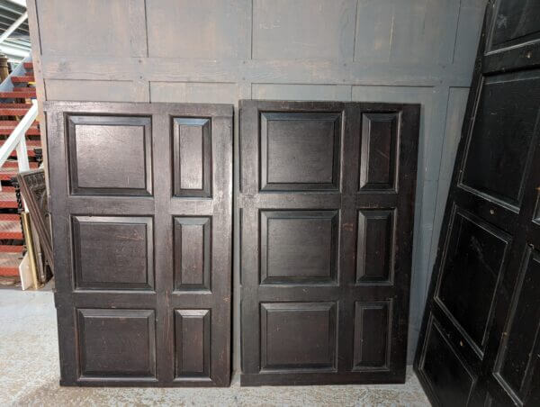 Batch of 1830's William III Oak Panelling Panels from St Mary's Twickenham over 9.5m
