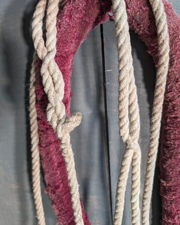 Smaller Bell Size Proper Chuch Bell Rope with Wool Handle