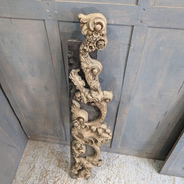 Faux Baroque Decorative Feature Pediment Moulding Door Cap