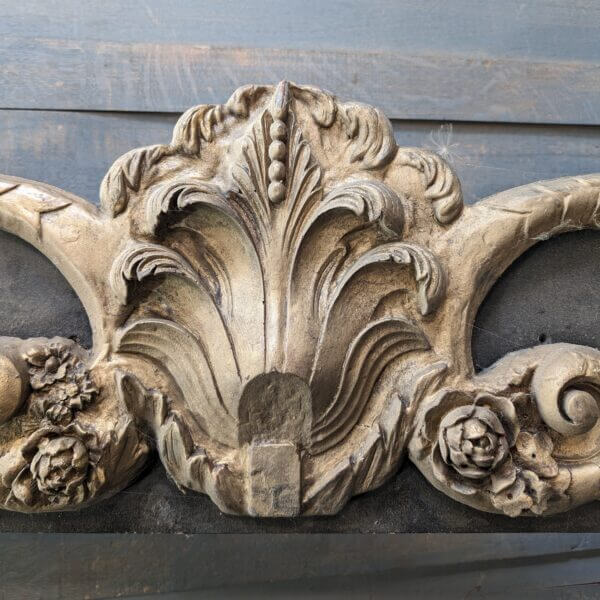 Faux Baroque Decorative Feature Pediment Moulding Door Cap