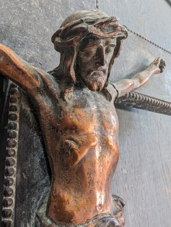 Crypt Find Larger Size Catholic Style Crucifix from St Mary's Penzance