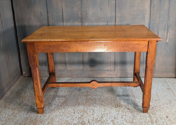 Nicely Coloured Vintage Oak Communion Table/Altar Table from Epping Methodist Church