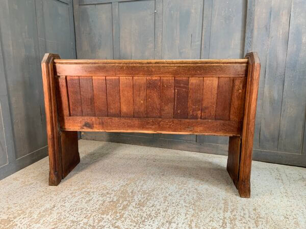 St Barnabas Norwich Oak Church Chapel Pew Bench Circa 1900