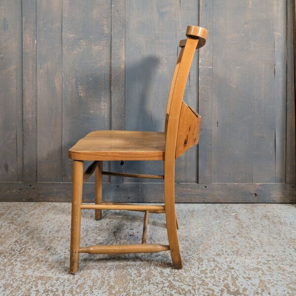 Classic Cross Back Beech Church Chapel Chairs From St Pauls West Wycombe