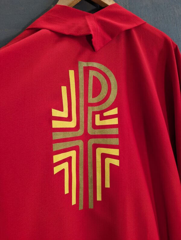 Red Slabbink Chasuble With Matching Stole