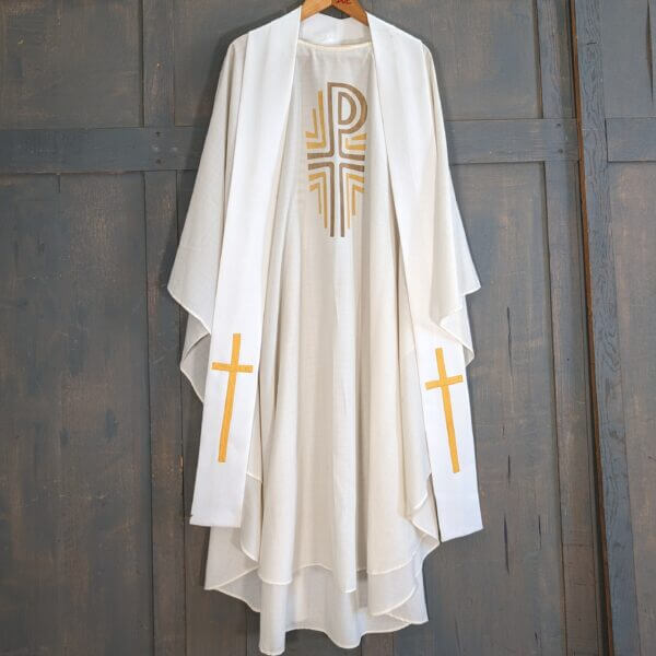 White Slabbinck Chasuble with Stole