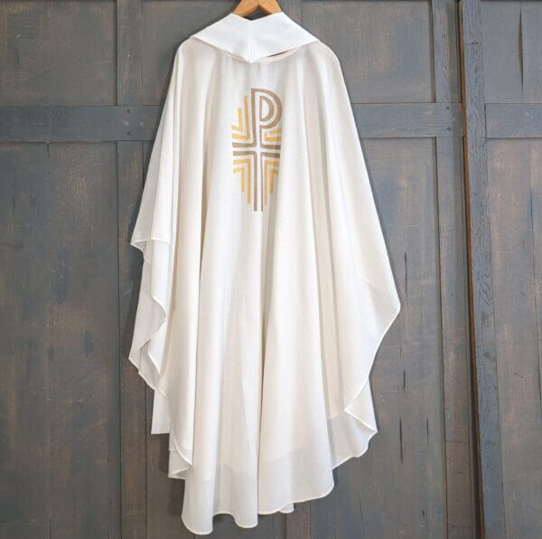 White Slabbinck Chasuble with Stole