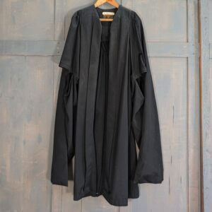 Ede and Ravenscroft Black Vintage Choir Masters Robe Gown