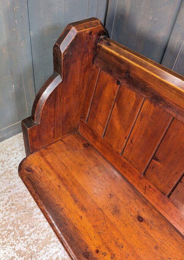 Curved End Early Victorian Pine Pews from St Faith’s Maidstone