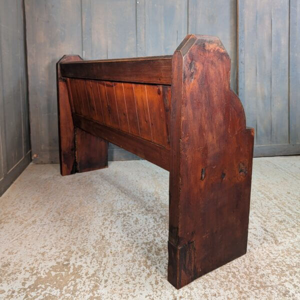Curved End Early Victorian Pine Pews from St Faith’s Maidstone