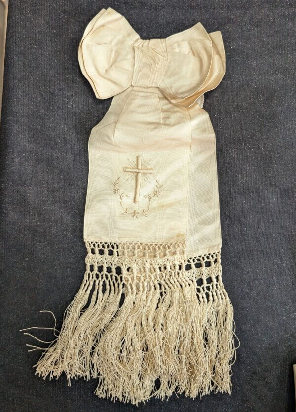 Assorted Antique and Vintage Religious Church Ecclesiastical Neckerchiefs and Tabernacle Covers