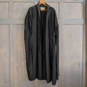 Antique Black Clergy Academic Legal Robe by Albin & Co