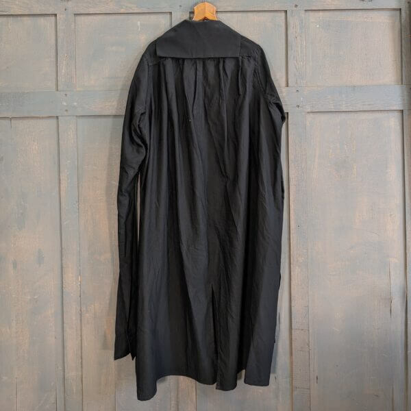 Antique Black Clergy Academic Legal Robe by Albin & Co