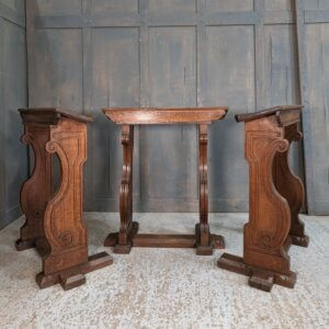 Carved Antique Prayer Desks from St Andrew's Oxford
